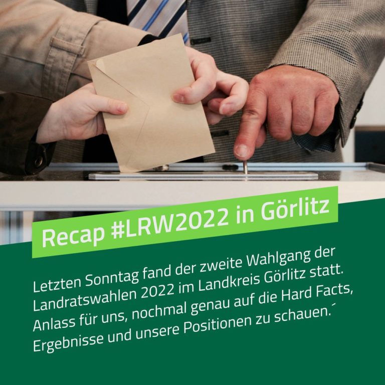Grüne Jugend: Recap Landratswahlen 2022