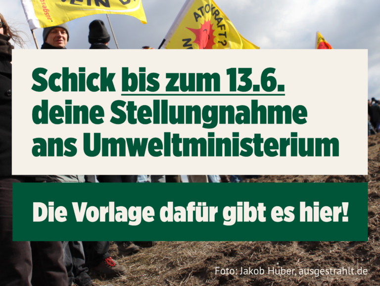 Kein AKW an der deutsch-tschechischen Grenze!