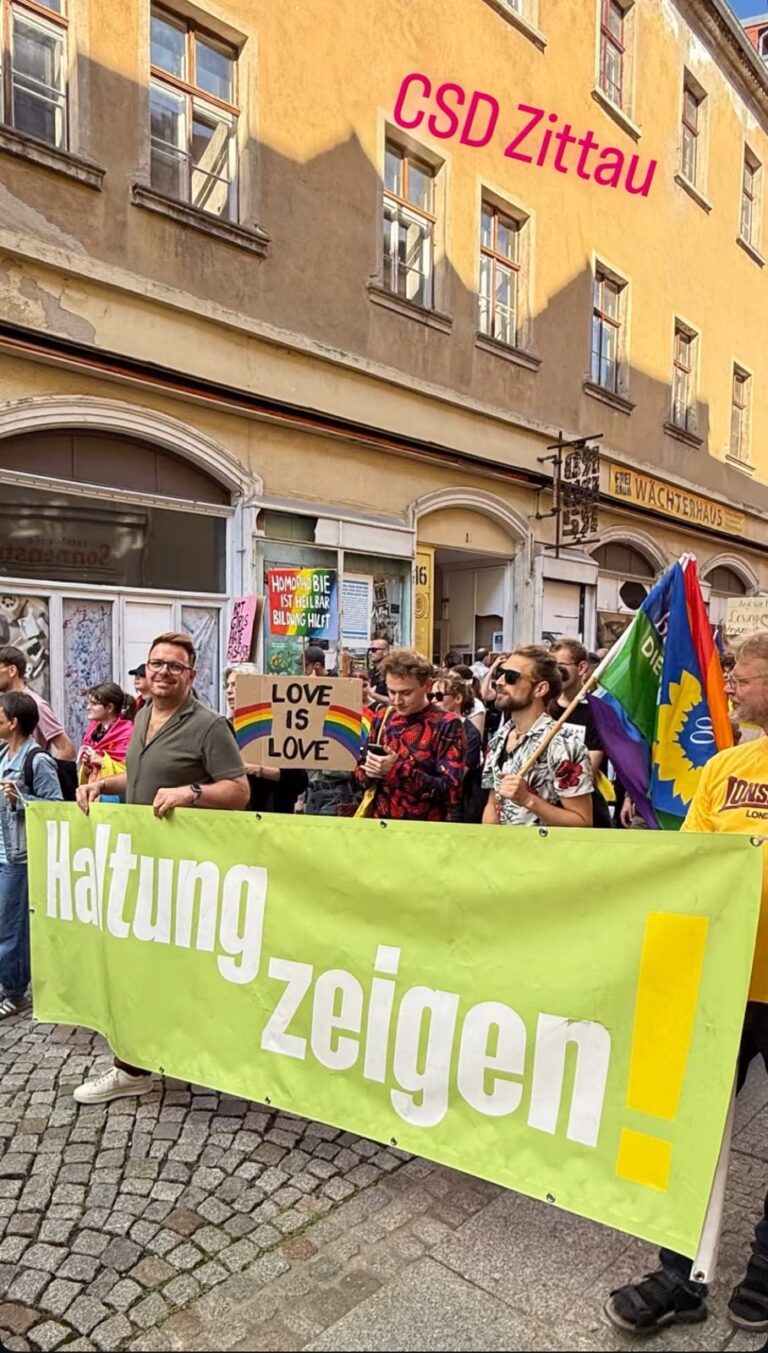 CSD Zittau und Görlitz – wir sind dabei und unterstützen!